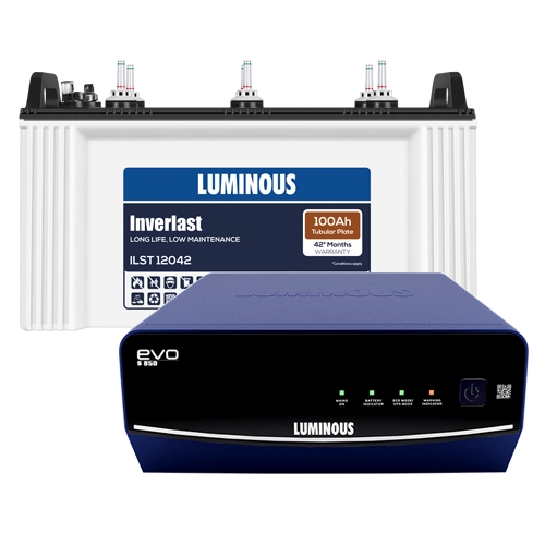 Luminous 850+100AH Battery Combo