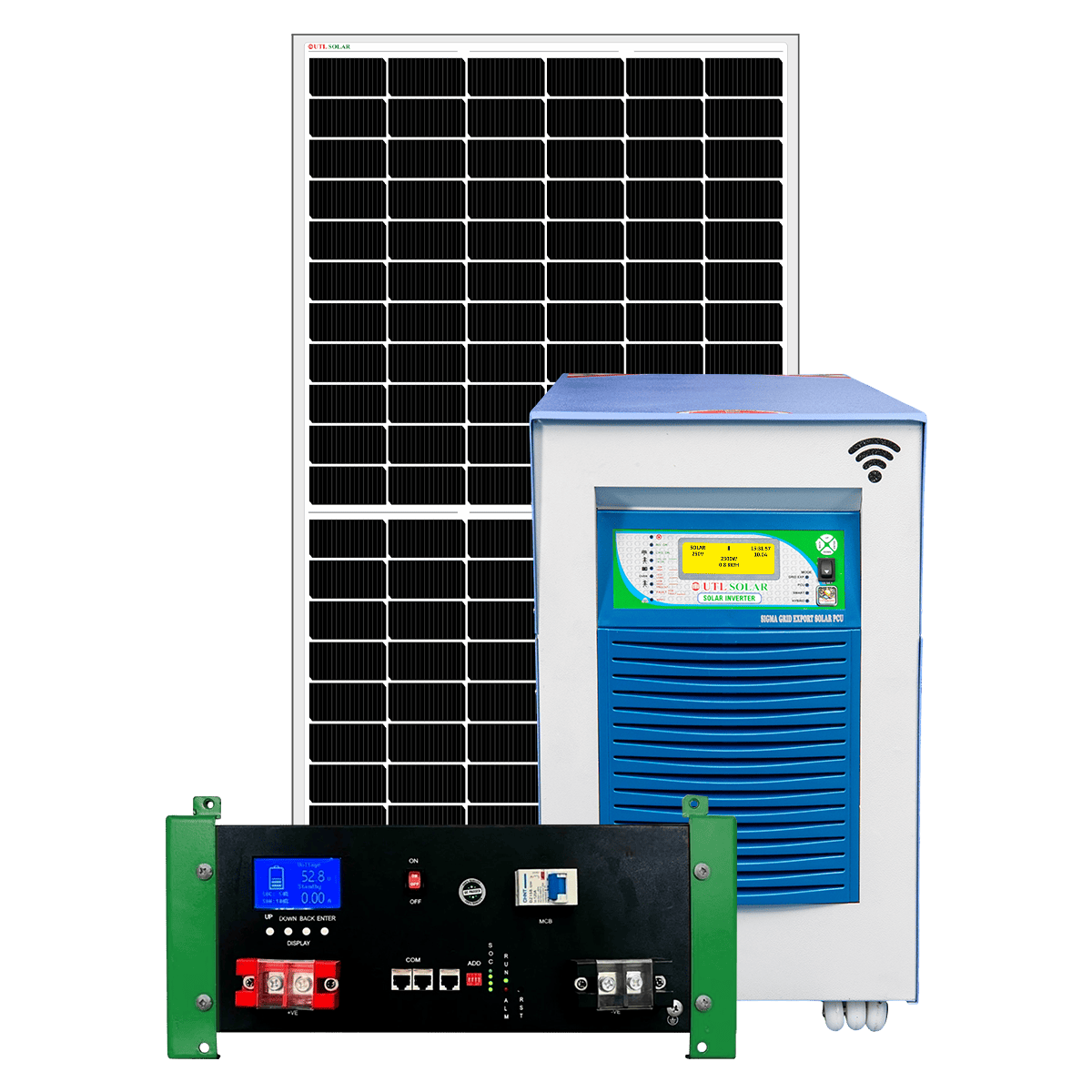 UTL 5kW/48V Hybrid Solar Combo
